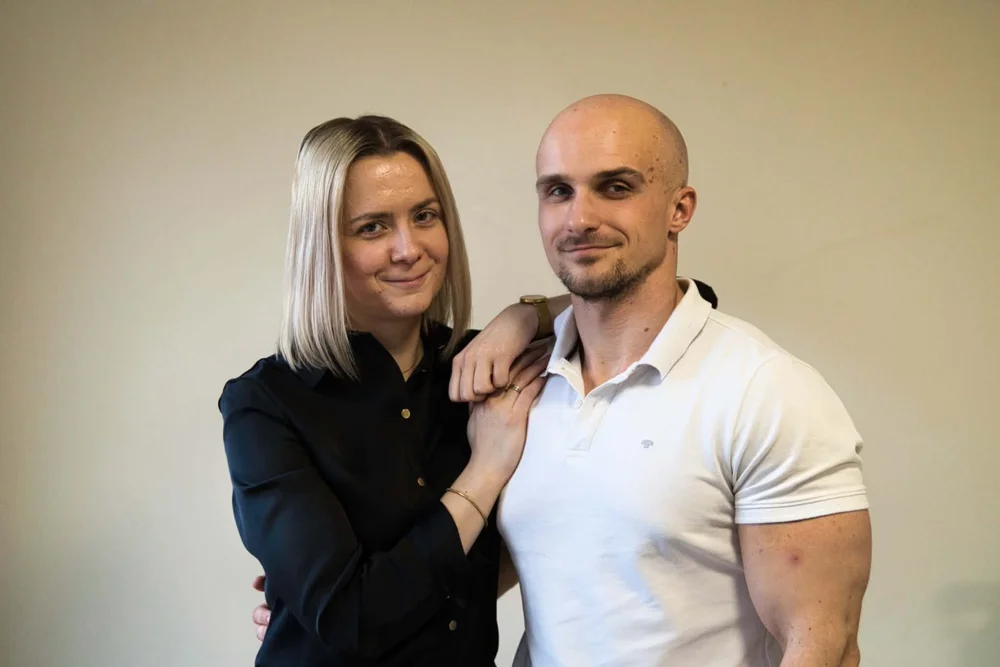 Patryk Kuc i Gabriela Całka-Kuc